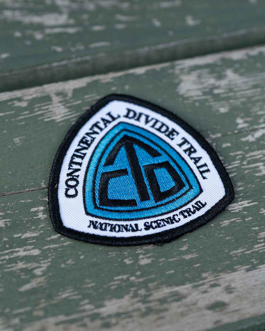 CDT Patch(コンチネンタル・ディバイド・トレイル公式ワッペン)の表面ディテール