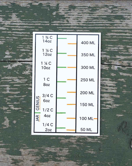 HYKLYF ジャー・ジーニアス 製品画像(Talenti 容器専用メモリーステッカー)
