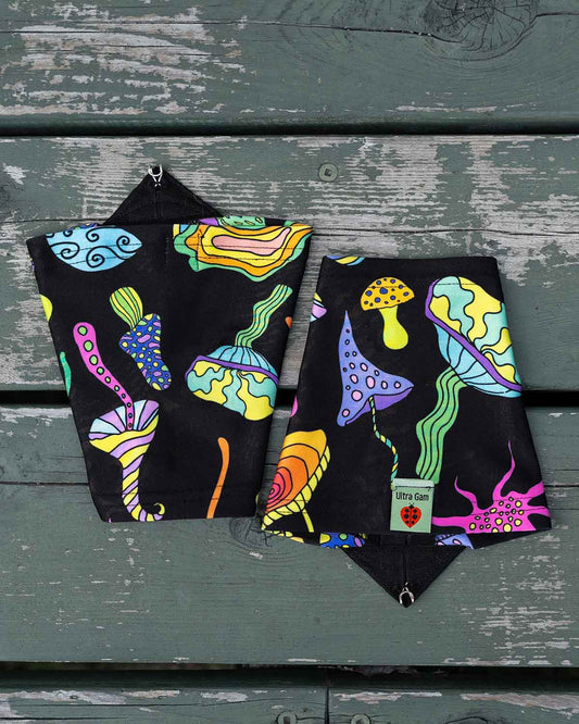 Ultra Gam アンクルゲイター|Psycho Mushrooms 柄 製品画像