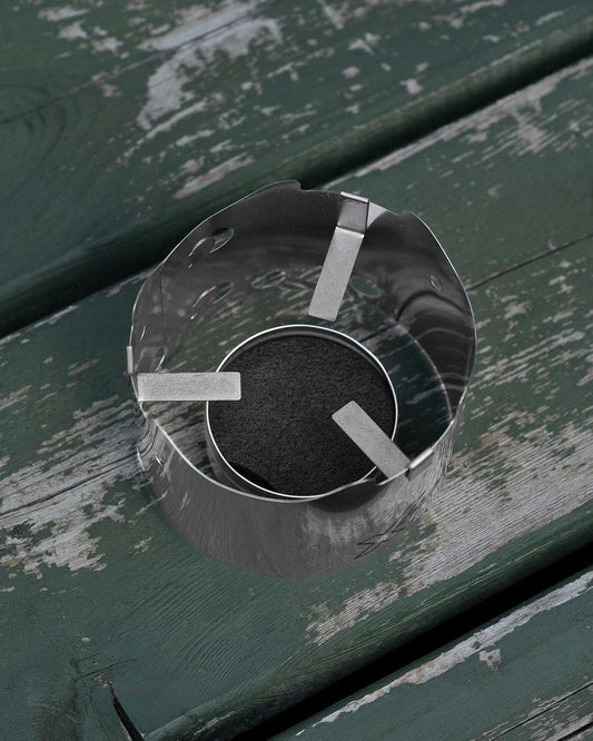 X-Boil 75-85 Ultralight Stove|設置イメージ 上からの視点