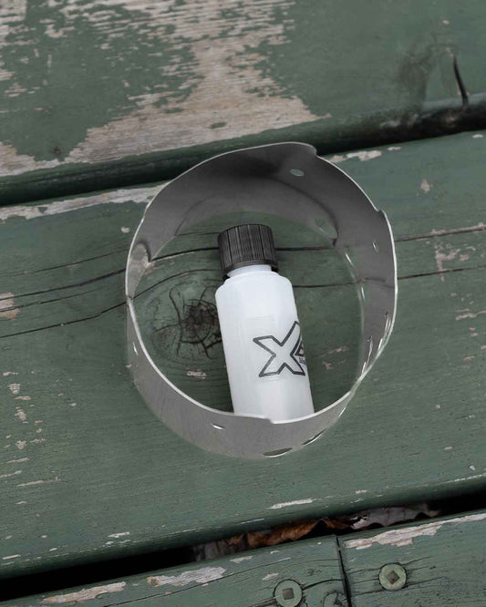 X-Boil Fuel Bottle|30ml 製品画像 75-85 の中に収納したサイズ感