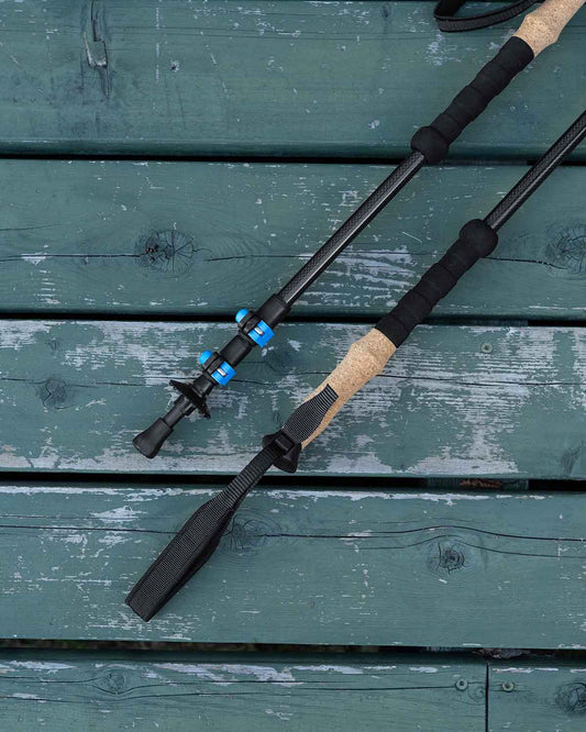 Zpacks Carbon Fiber Trekking Pole| 製品ディテール画像|クランプ式ロックとリストストラップの詳細