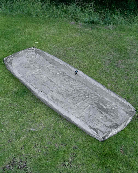 Zpacks Solo Bathtub Groundsheet|DCF製バスタブ型グランドシート 上からのビュー