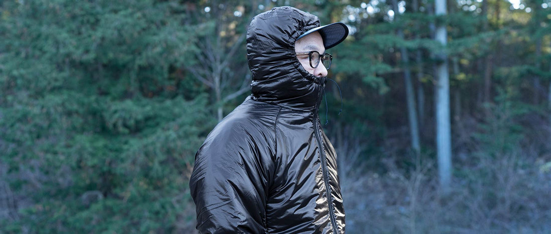 Enlightened Equipment Torrid Jacket｜軽くて暖かく、天候の変化にも柔軟に対応できるインサレーションジャケット