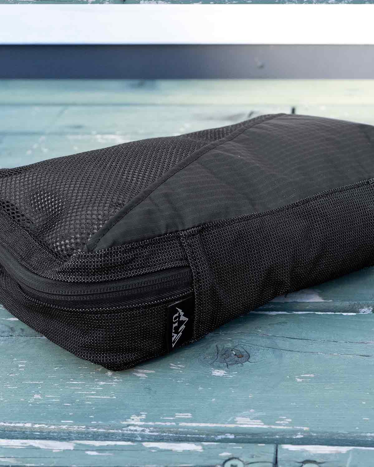 ULA Equipment Conforming Compression Cubes Medium｜UltraStretch Mesh のディテール（製品素材）