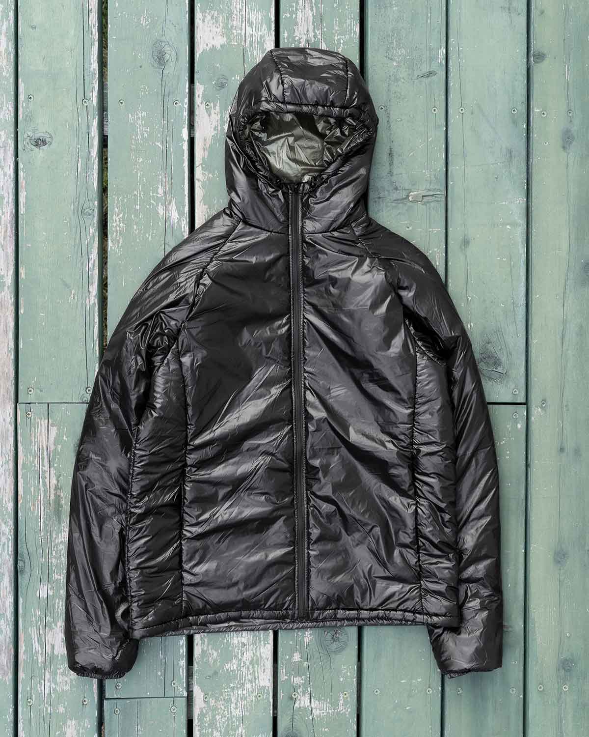 Enlightened Equipment Men's Torrid Jacket（Black）｜製品画像（正面）