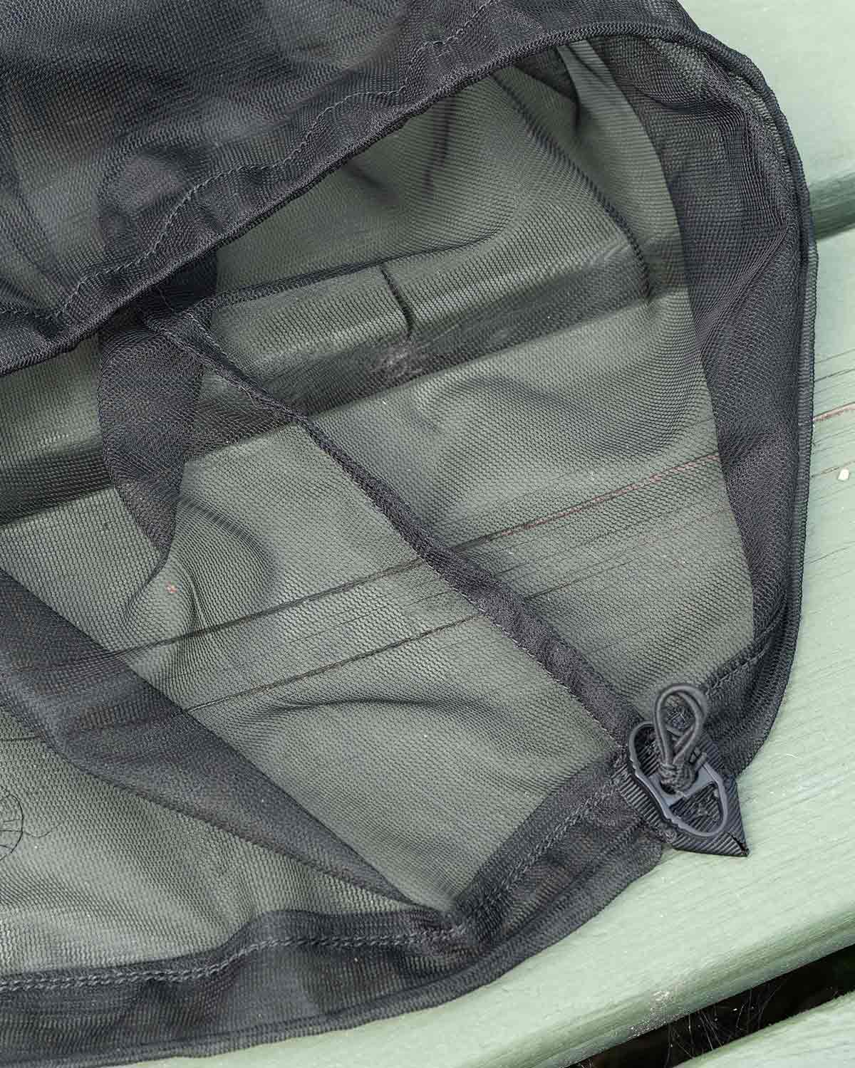 Gear Swifts Head Bug Net / Stuff Sack｜生地感とフレンチシームのディテール