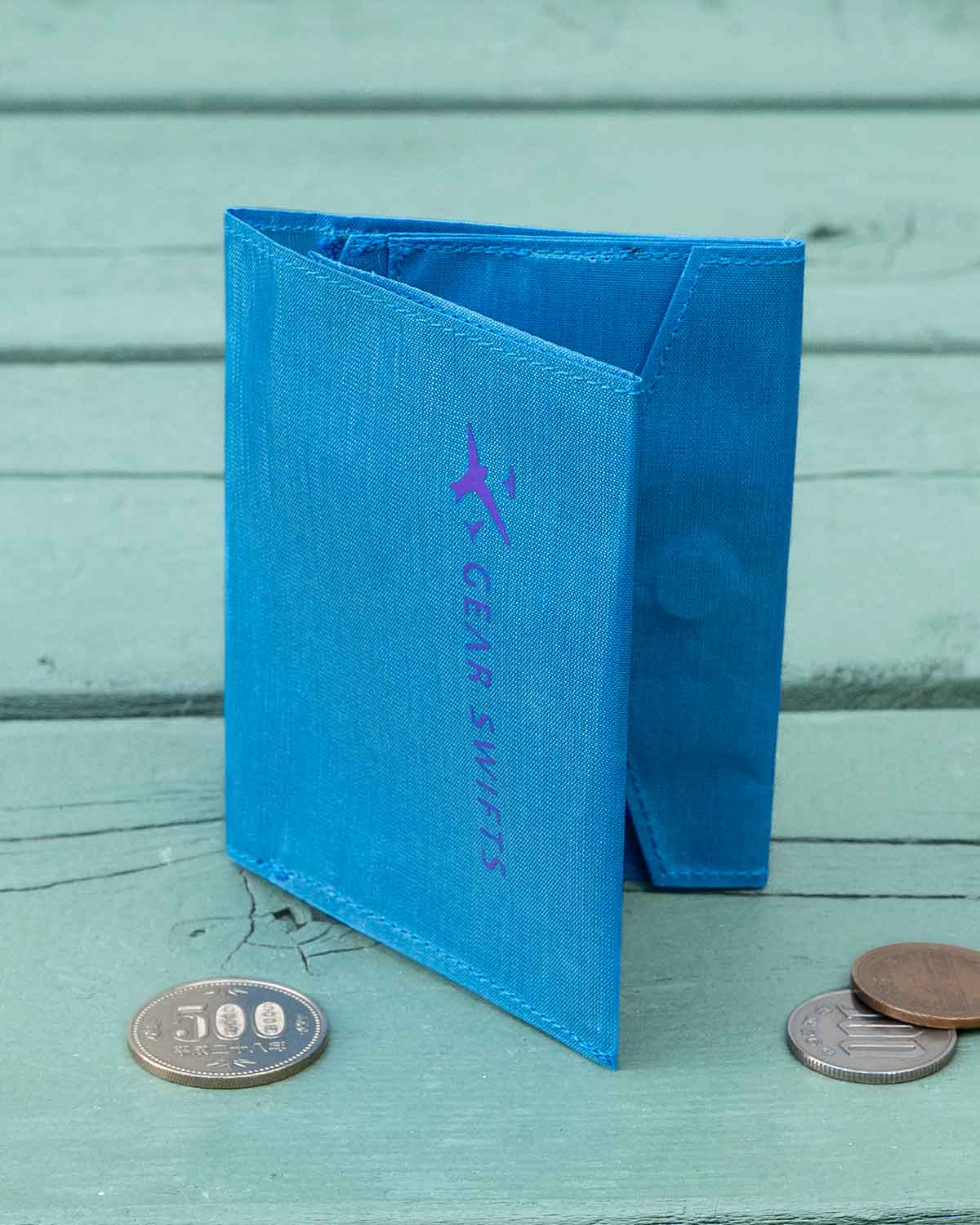 Gear Swifts Minimalist SwiftWallet with Coin｜製品画像（Blue）
