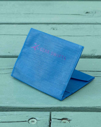 Gear Swifts Minimalist SwiftWallet with Coin｜生地の質感（Blue）