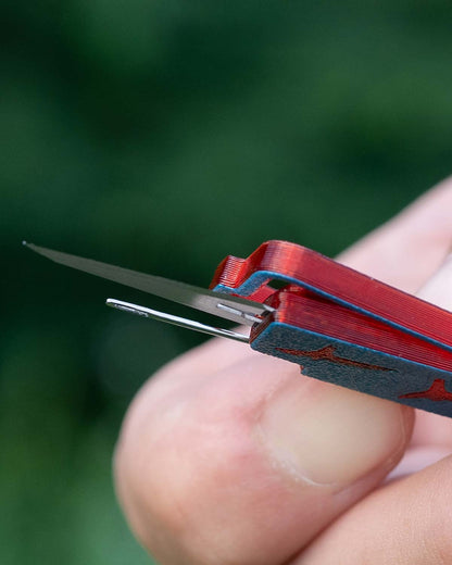 Gear Swifts Scalpel No.11 Sewing Kit｜ロックシステムのディテール（Blue / Red）