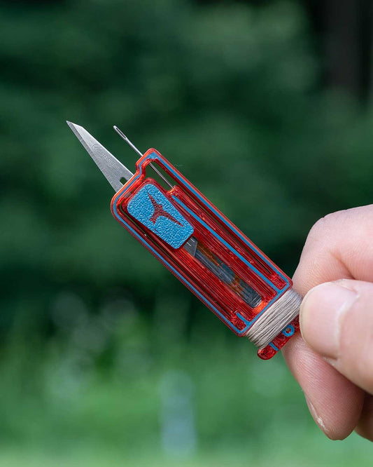 Gear Swifts Scalpel No.11 Sewing Kit｜使用イメージ（Blue / Red）