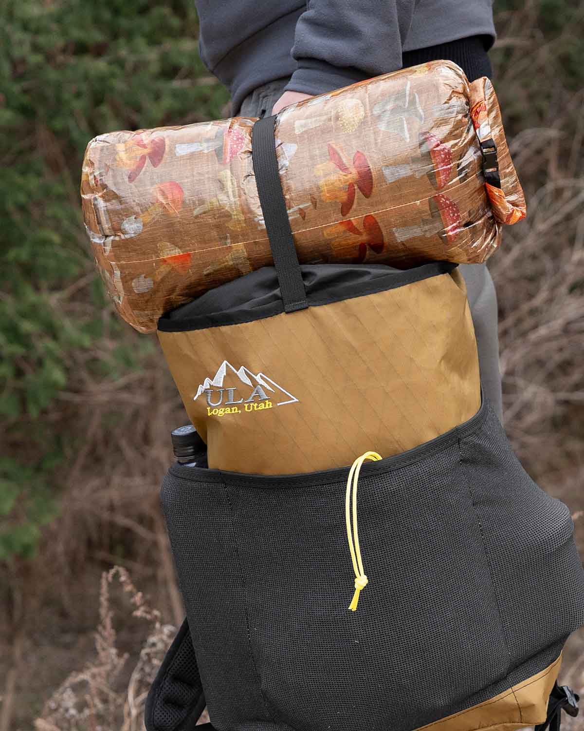 High Tail Designs Roll-Top Stuff Sack – Ash Ryan｜ポップなDCF製