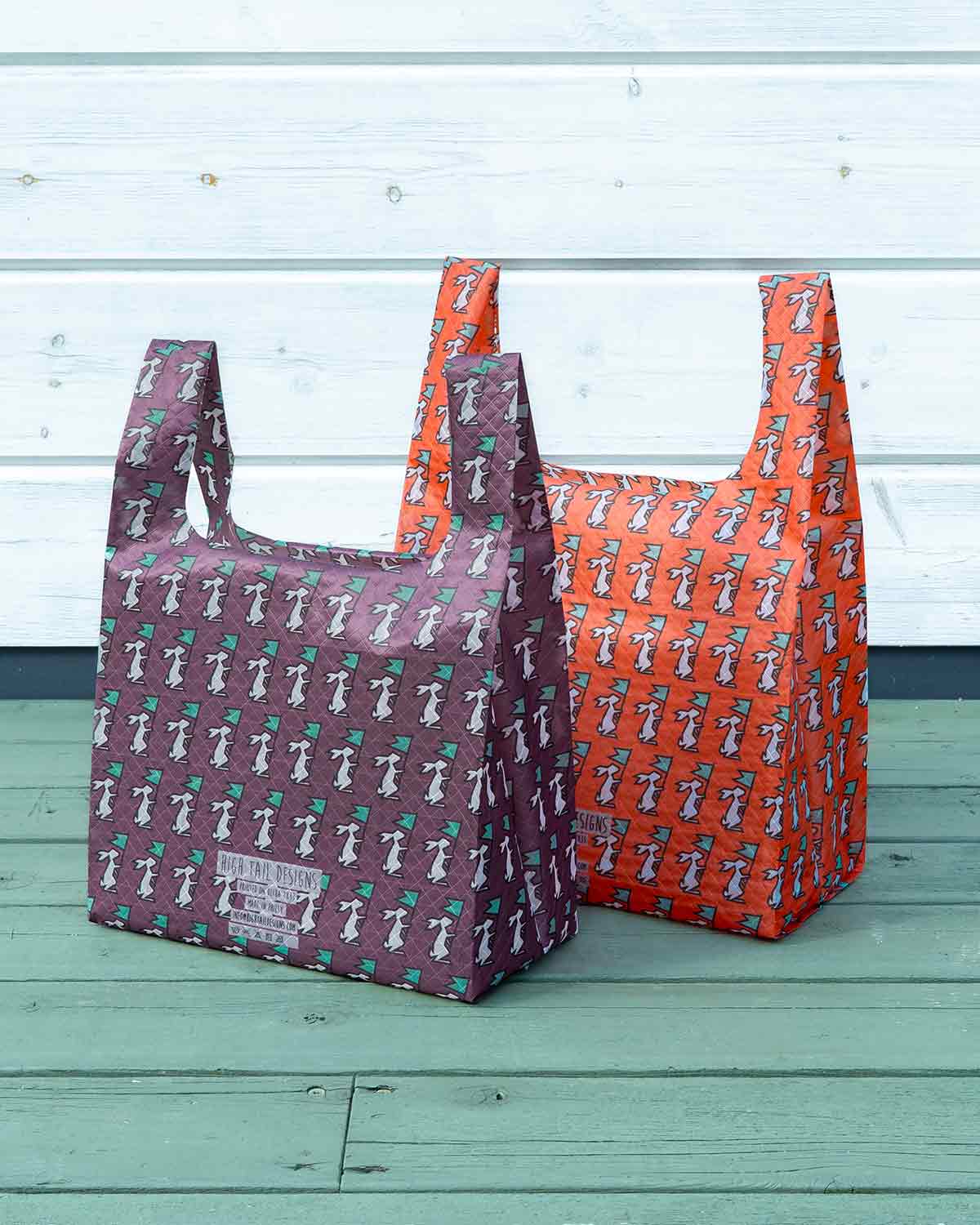 High Tail Designs TX33 Shopping Bags – TARCIT Limited｜2色の製品画像