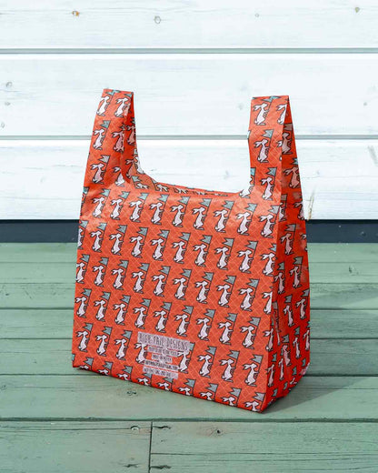 High Tail Designs TX33 Shopping Bags – TARCIT Limited｜Philly Orange Medium 製品画像