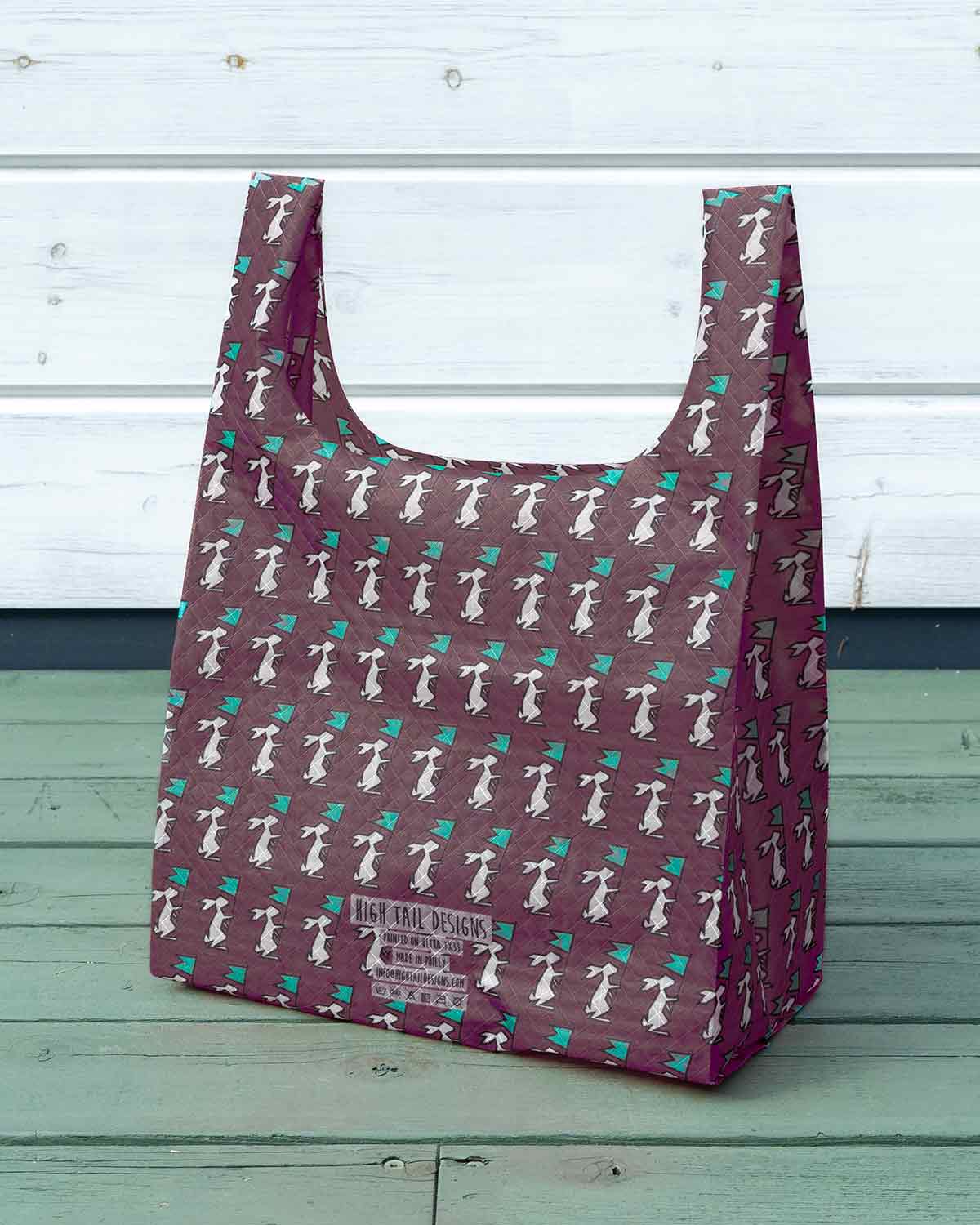High Tail Designs TX33 Shopping Bags – TARCIT Limited｜Inadani Plum Large 製品画像