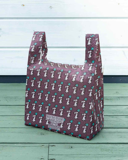 High Tail Designs TX33 Shopping Bags – TARCIT Limited｜Inadani Plum Medium 製品画像