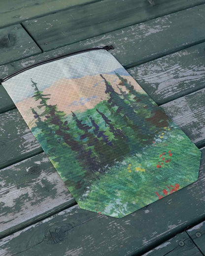 High Tail Designs TX50 Stuff Sacks Large｜Hannah Beimborn Consider the Wildflowers｜プリントディテール