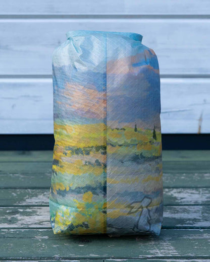 High Tail Designs TX50 Stuff Sacks Large｜Hannah Beimborn Pastel Meadows｜背面