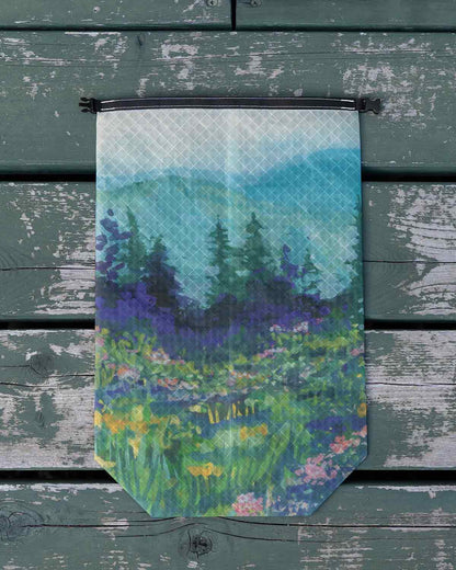 High Tail Designs TX50 Stuff Sacks Medium｜Hannah Beimborn Appalachian Blues｜平置き