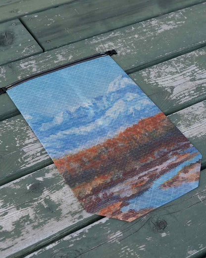 High Tail Designs TX50 Stuff Sacks Medium｜Hannah Beimborn Denali｜プリントディテール