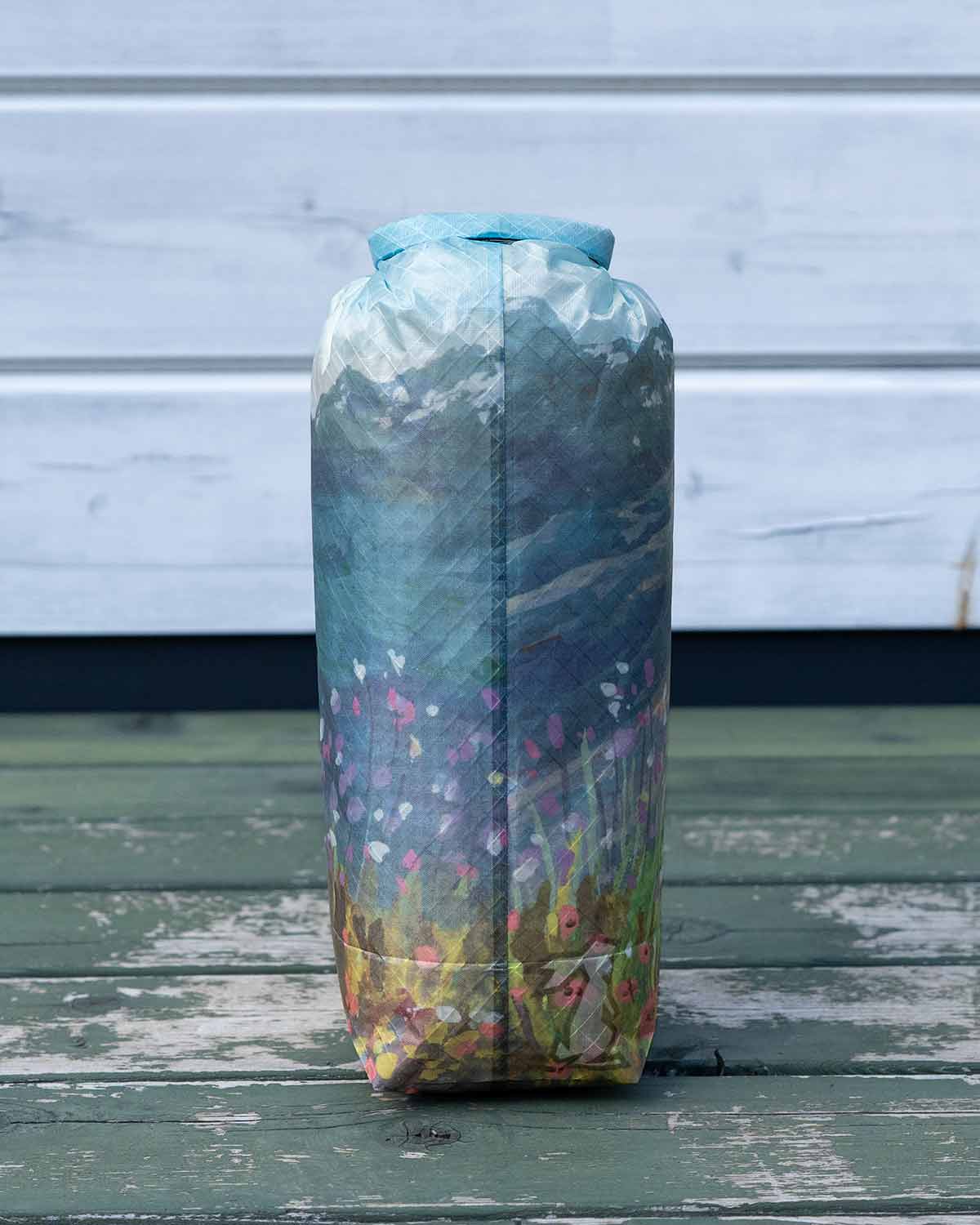 High Tail Designs TX50 Stuff Sacks Small｜Hannah Beimborn Mountain Flora｜背面