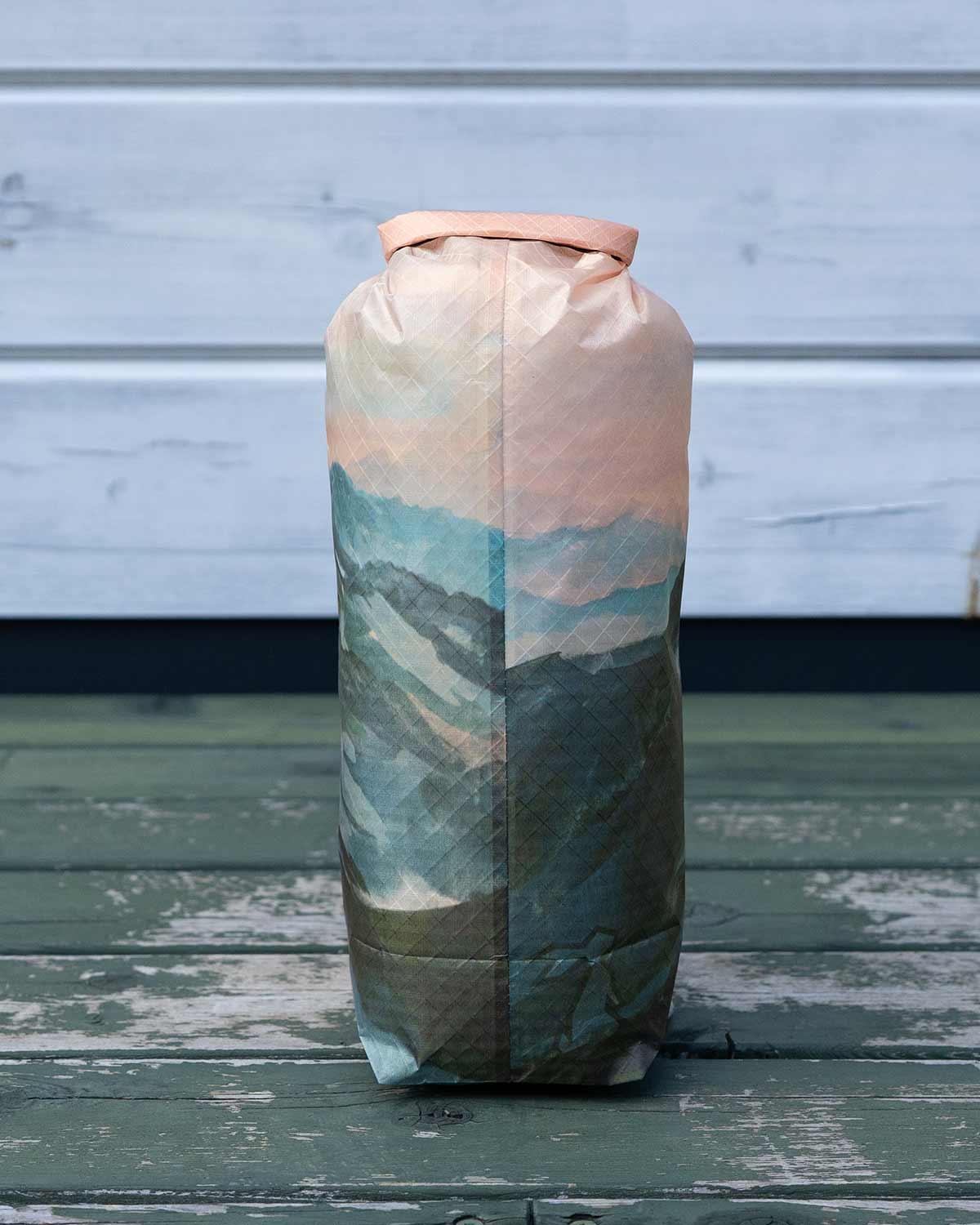 High Tail Designs TX50 Stuff Sacks Small｜Hannah Beimborn Mountain Glow｜背面