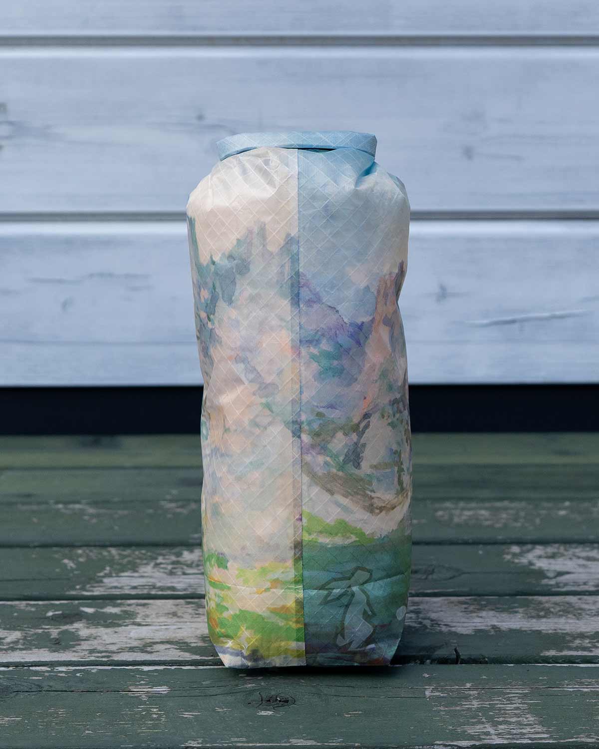 High Tail Designs TX50 Stuff Sacks Small｜Hannah Beimborn Sky Pond｜背面