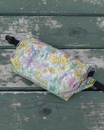 High Tail Designs｜Ultralight Fanny Pack｜Hannah Beimborn Wildflowers｜DCFモデル 製品画像