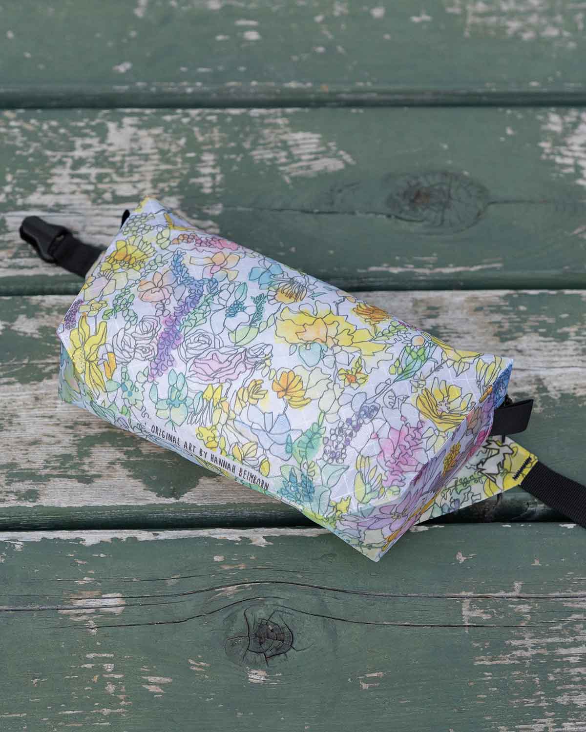 High Tail Designs｜Ultralight Fanny Pack｜Hannah Beimborn Wildflowers｜TX95モデル 製品画像