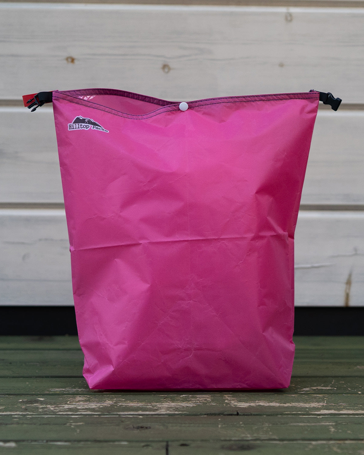 Hilltop Packs Food Bag Solid Colors Large｜製品画像 正面（Pink）