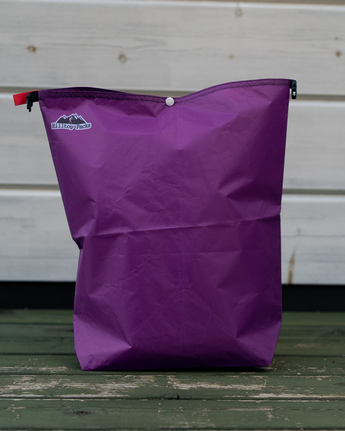 Hilltop Packs Food Bag Solid Colors Large｜製品画像 正面（Purple）