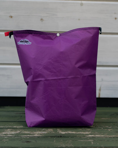 Hilltop Packs Food Bag Solid Colors Large｜製品画像 正面（Purple）