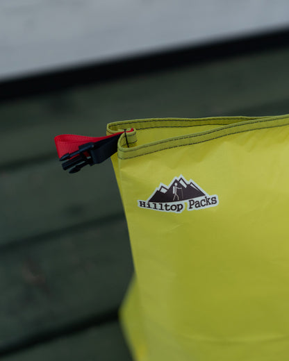Hilltop Packs Food Bag Solid Colors Large｜製品ディテール画像｜ハンギングループ部分（Yellow）