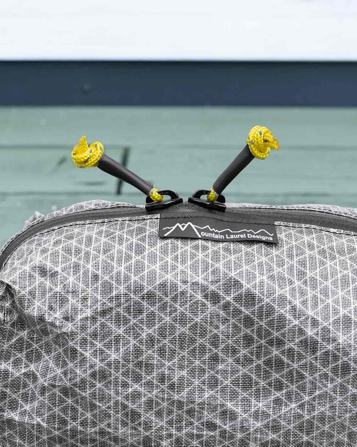 Mountain Laurel Designs Dopp Kit Bag｜Ultra 80X ジッパープルのディテール