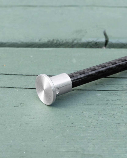 Mountain Laurel Designs Carbon Fiber NanoNail Tent Stakes｜アルミニウム製ヘッドのディテール