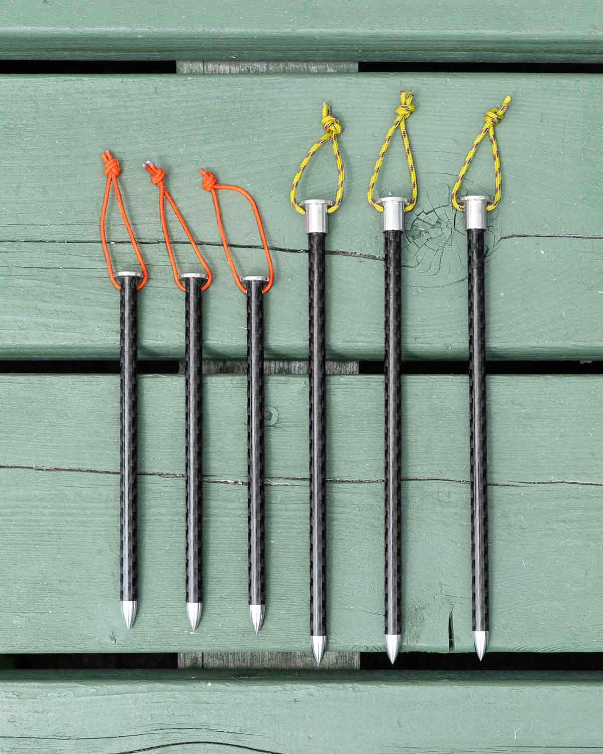 Mountain Laurel Designs Carbon Fiber NanoNail Tent Stakes｜6.5インチ・8.5インチの製品画像