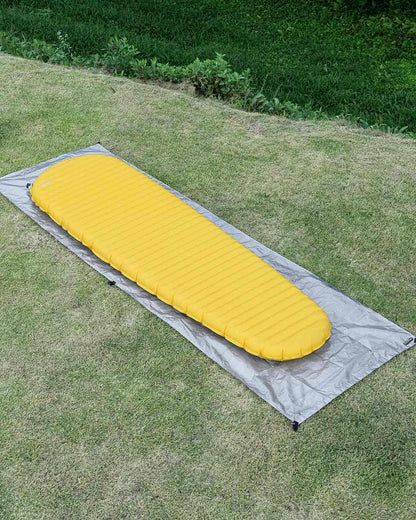 Mountain Laurel Designs DCF Ground Cloth｜エアマット使用時のサイズ感（Solo）
