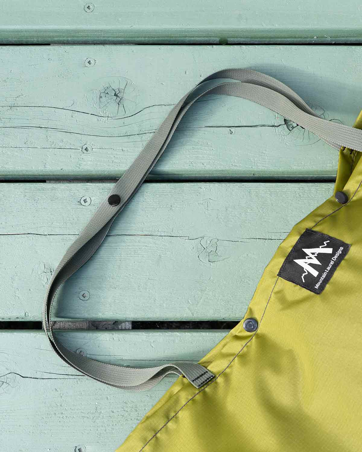 Mountain Laurel Designs GoGetItBag（Green）｜持ち手のディテール