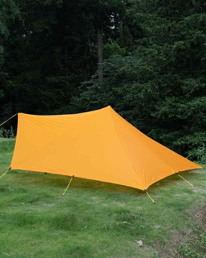 Mountain Laurel Designs LittleStar｜Orange Citrus 設営イメージ（斜め後ろ）