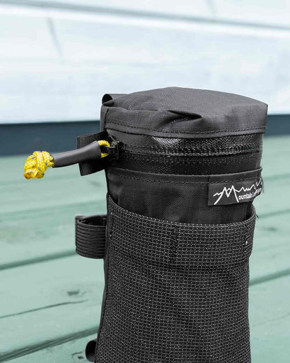 Mountain Laurel Designs Shoulder Gear Pocket｜ジッパーとフロントメッシュポケットのディテール