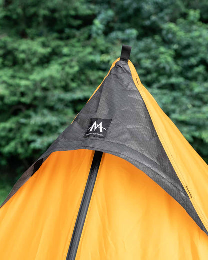 Mountain Laurel Designs SoloMid XL Orange｜頂点ベントのディテール