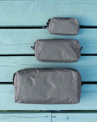 Mountain Laurel Designs Ultra X 100 Packing Cubes｜3サイズを正面から比較