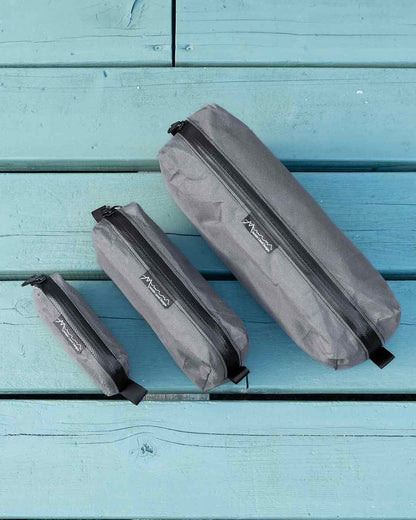 Mountain Laurel Designs Ultra X 100 Packing Cubes｜3サイズを上から比較