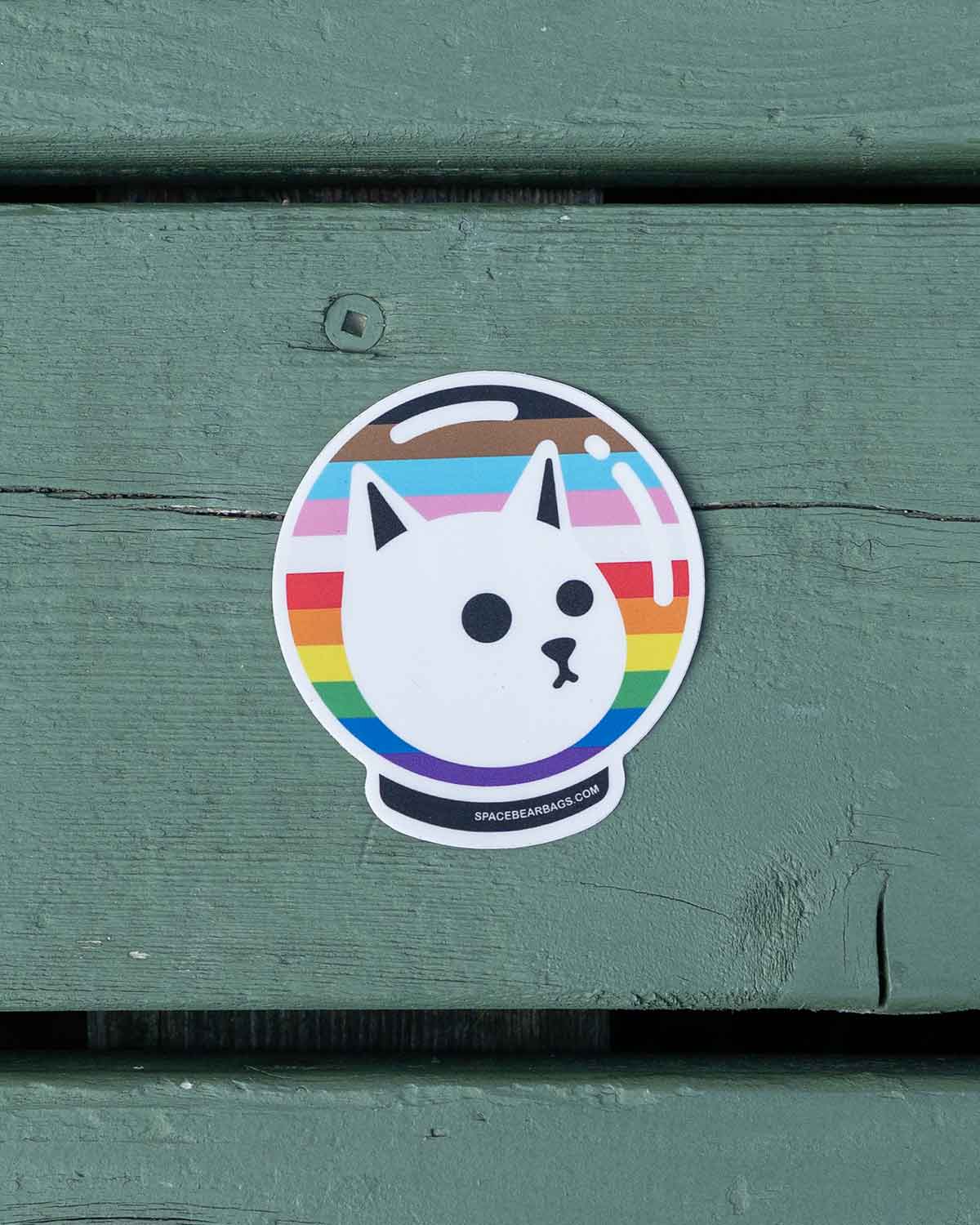 Space Bear Bags DCF Wallet｜付属ステッカー Prideデザイン