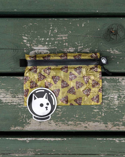 Space Bear Bags ステッカー｜ブランドロゴ ディテール画像