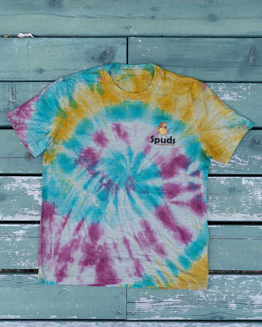 Spuds Adventure Gear Merino Wool Spud Shirt｜タイダイ メリノウールTシャツ｜製品画像