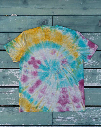Spuds Adventure Gear Merino Wool Spud Shirt｜タイダイ メリノウールTシャツ｜製品画像｜背面