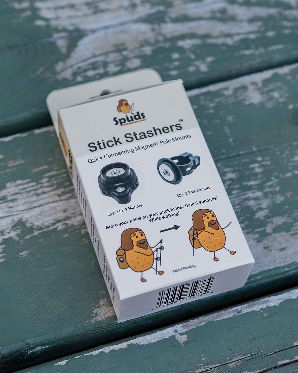 Spuds Adventure Gear Stick Stashers｜トレッキングポールを瞬時に
