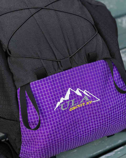 ULA Equipment Circuit SV｜ディテール画像 ロゴ・素材感（Purple／Robic）