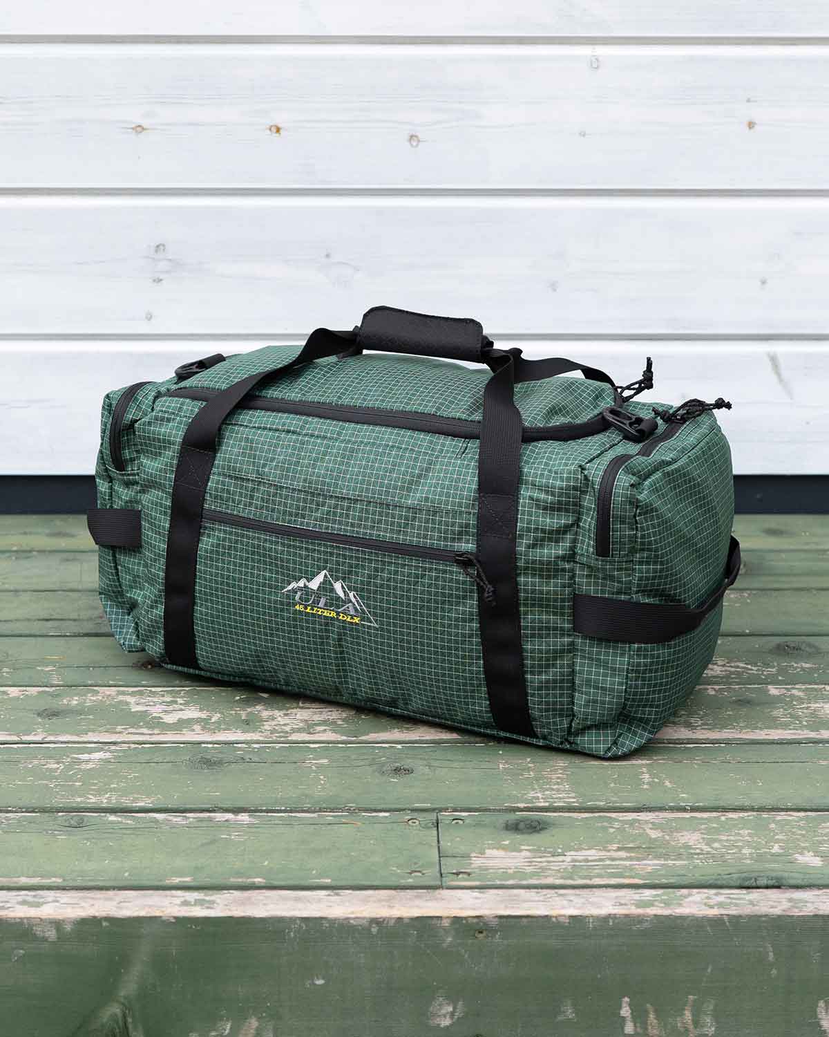 ULA Equipment DLX Duffle Bag｜Brushed Green 45L モデル（製品画像）